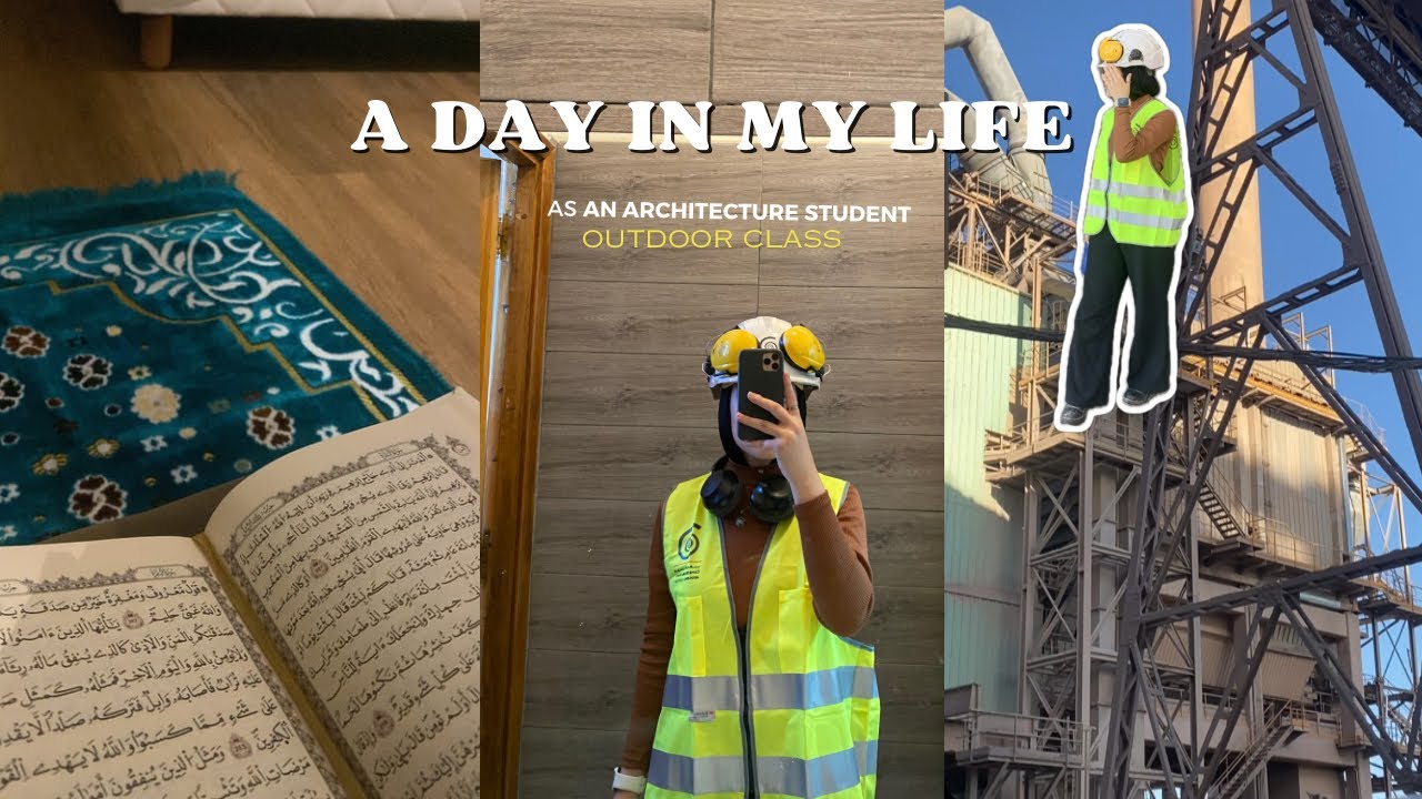 يوم من حياتي كطالبة هندسة معمارية في جامعة محمد السادس متعددة التخصصات 👷🏻‍♀️UM6P| SAPD student