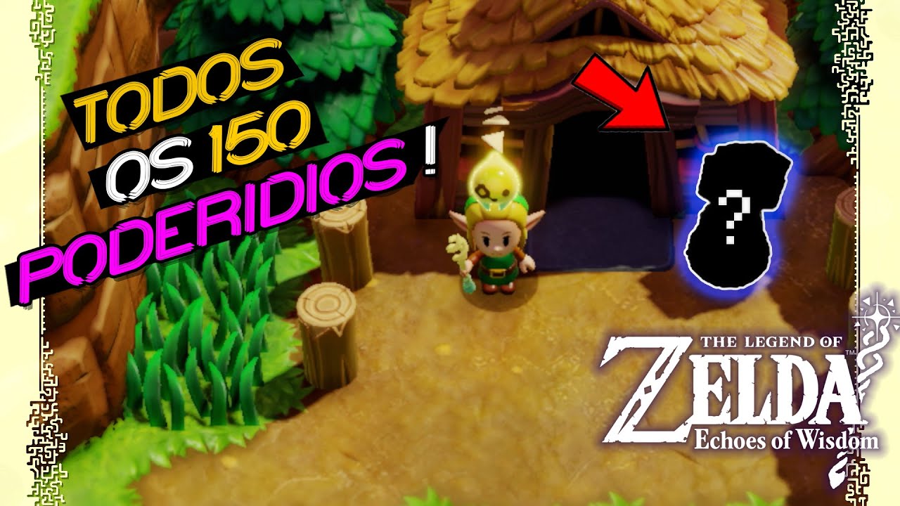 A RECOMPENSA Por Pegar Os 150 PODER&Iacute;DIOS! - The Legend of Zelda: Echoes of Wisdom