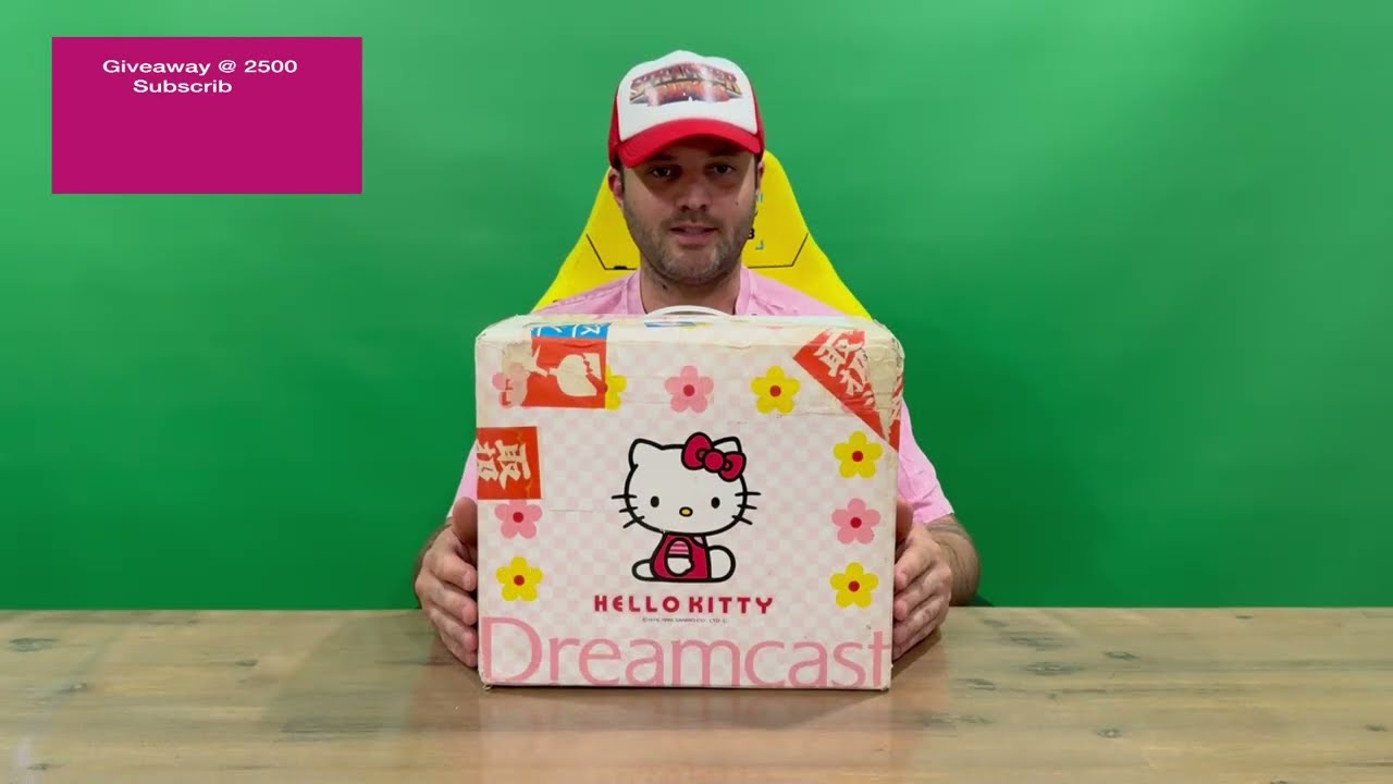 Ep 2268 - Limited Edition Pink Hello Kitty Sega Dreamcast Console Unboxing In 2024