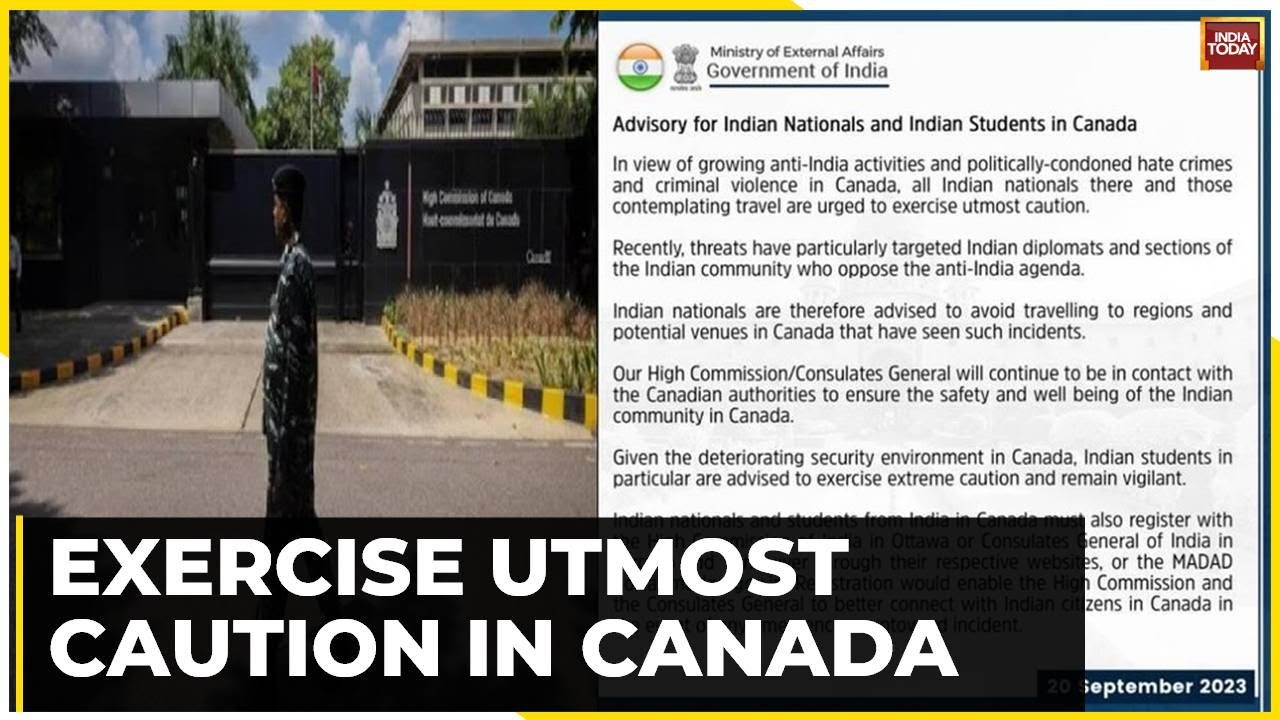 Shots Fired In India - Canada Diplomatic War After India's Hard Hitting Advisory For Hate Crimes