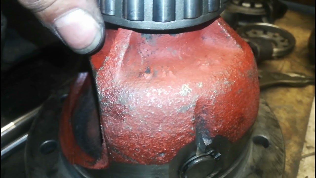 Reparacion y restauración un diferencial de Land rover santana serie 2