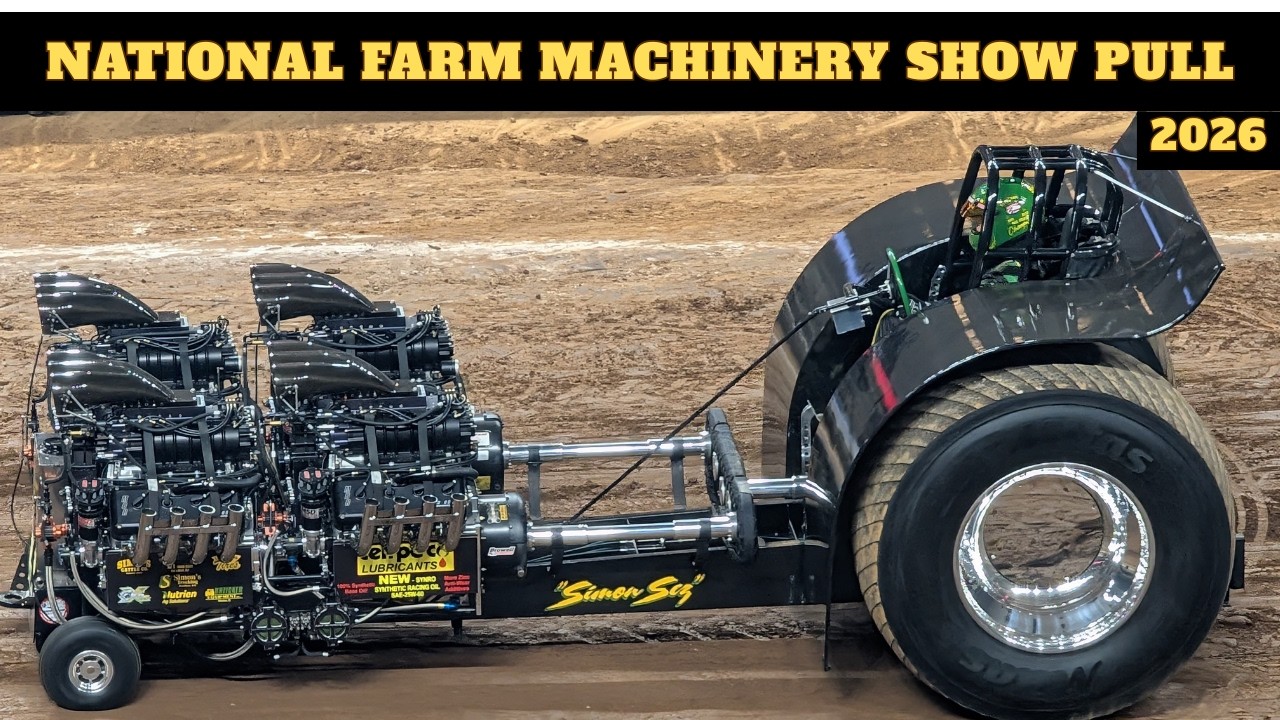 National Farm Machinery Show Louisville KY pull- some highlights