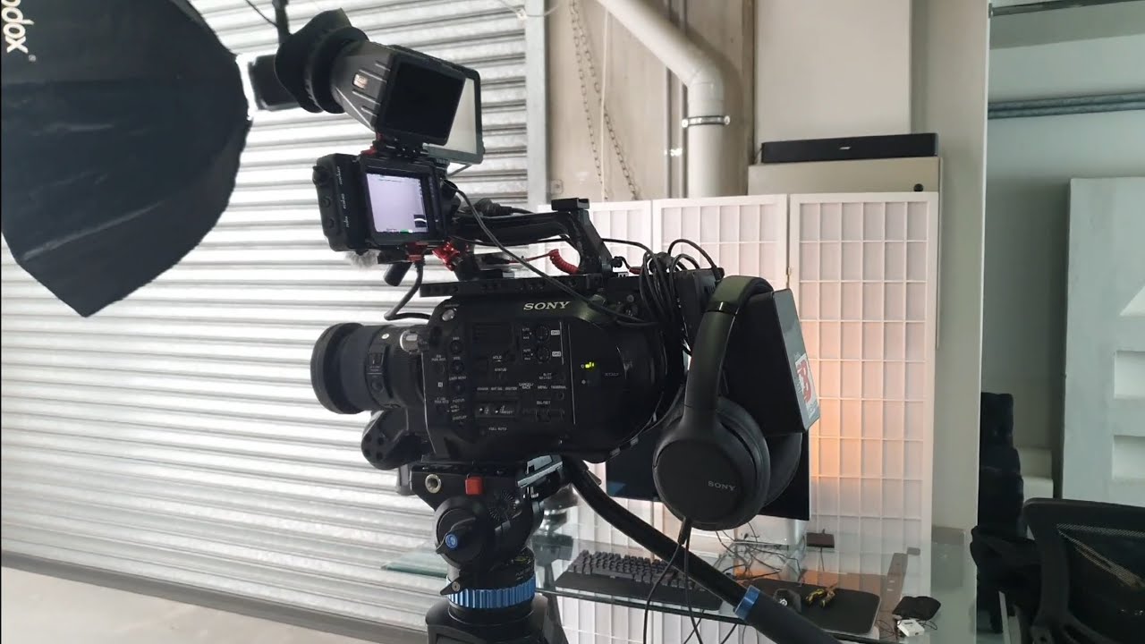 Sony FS7 studio shoot + lost my gimbal skills 🤷‍♂️