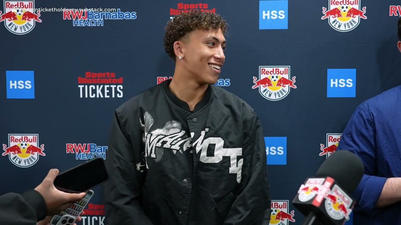 Julian Hall with his third goal of the year- has RBNY at 2-0 winning their Home Opener 1-0 over New