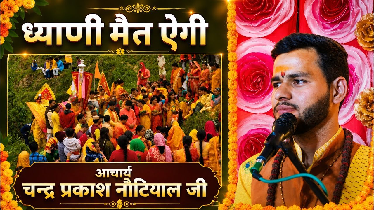 !! ध्याणी मैत ऐगी !! Dhyani mait aaigi #चौरंगीनाथ Garhwali bhajan Acharya Chandra prakash Nautiyalji