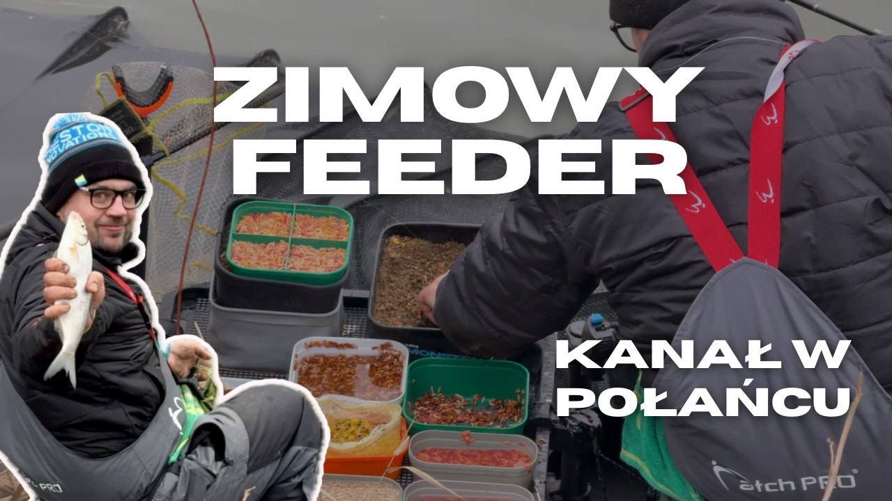 ZIMOWY FEEDER NA KANALE W POŁAŃCU - WYGRYWAM SEKTOR! | Połaniec | feeder klasyczny