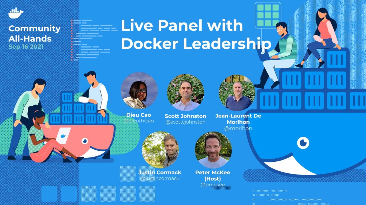 Live Panel with Docker Leadership