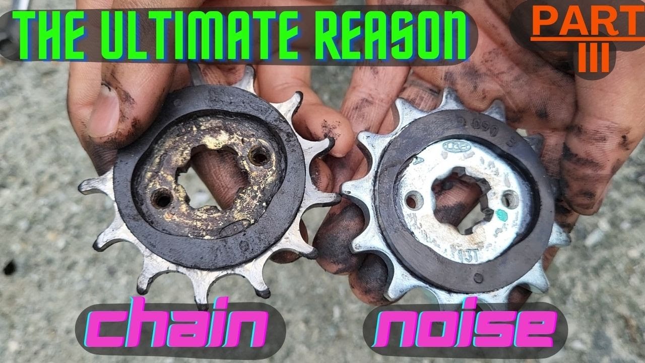 TVS Apache RTR 200 4v Chain Noise due to Drive Chain Sprocket
