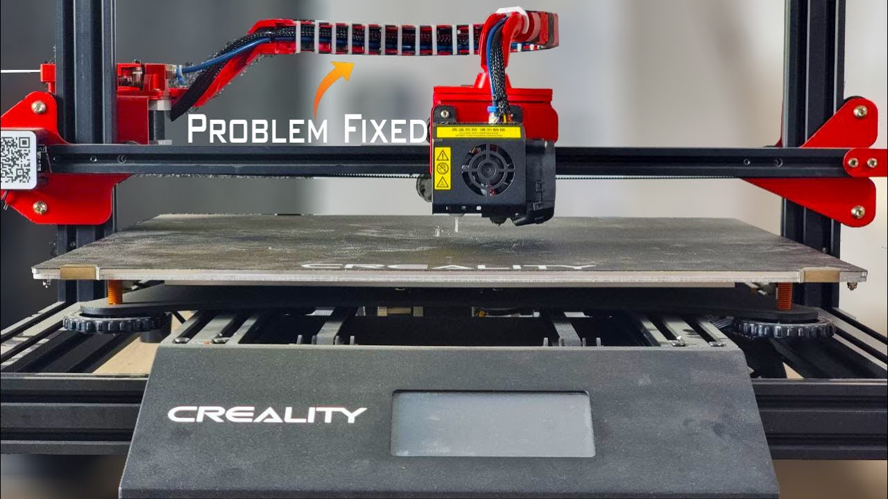 3D printing Cable Chain for CREALITY CR-10 MAX/ Upgrading 3d printer wire problem/ Scale Addiction