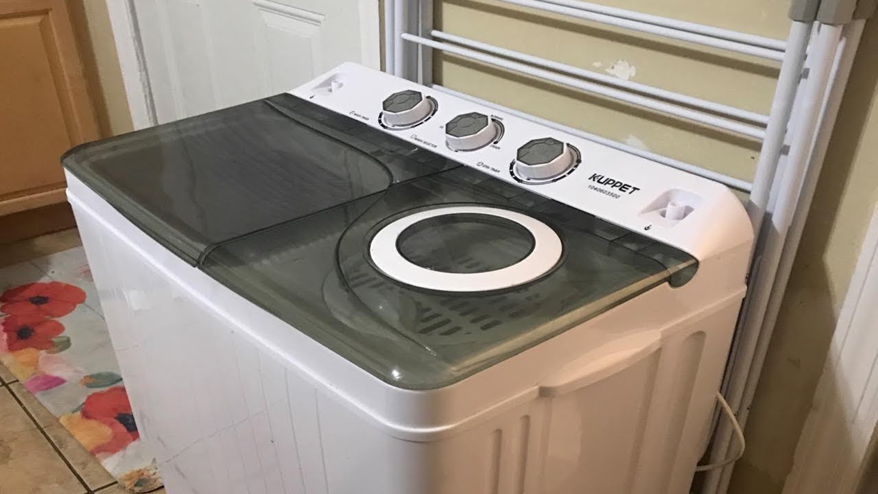 KUPPET Compact Twin Tub Portable Mini Washing Machine - Review