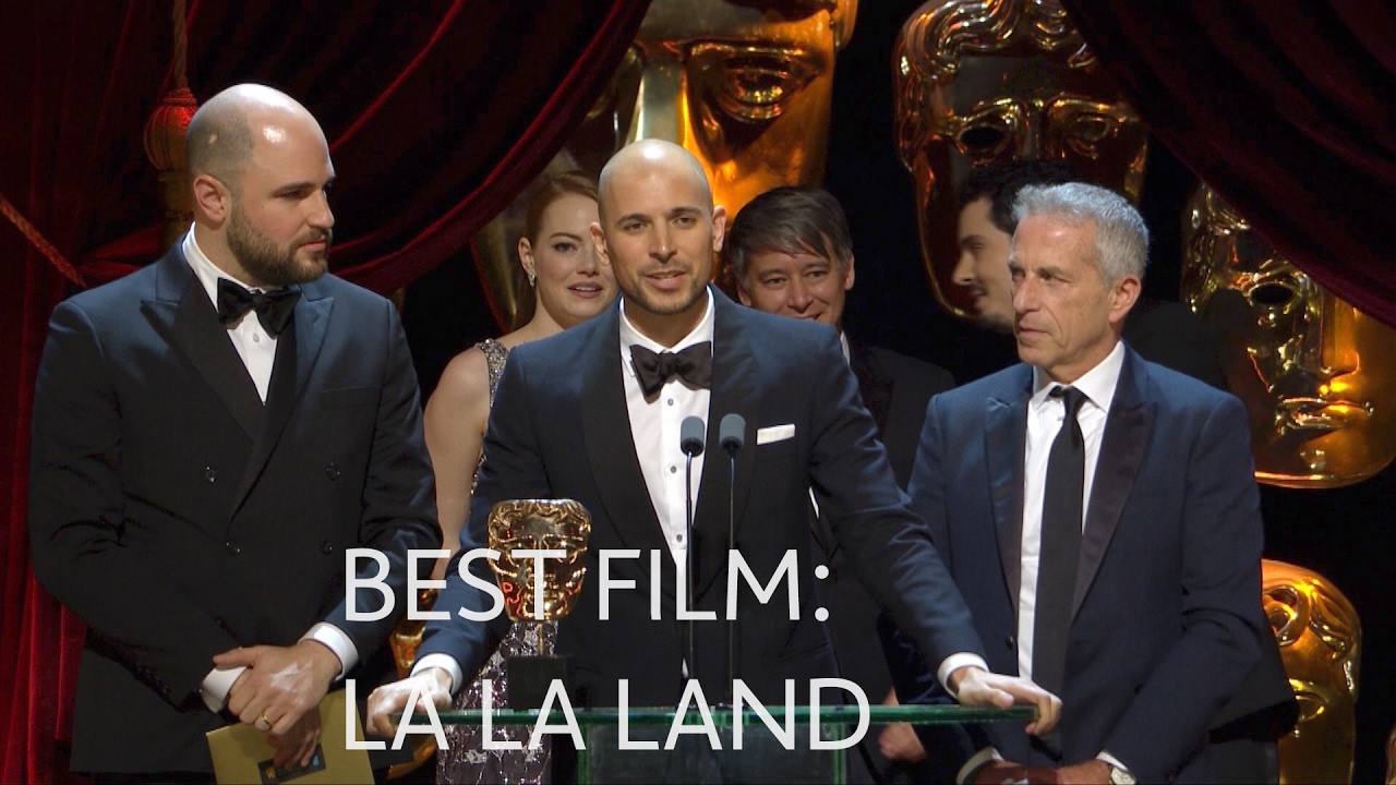 La La Land wins the Best Film BAFTA - The British Academy Film Awards 2017 - BBC