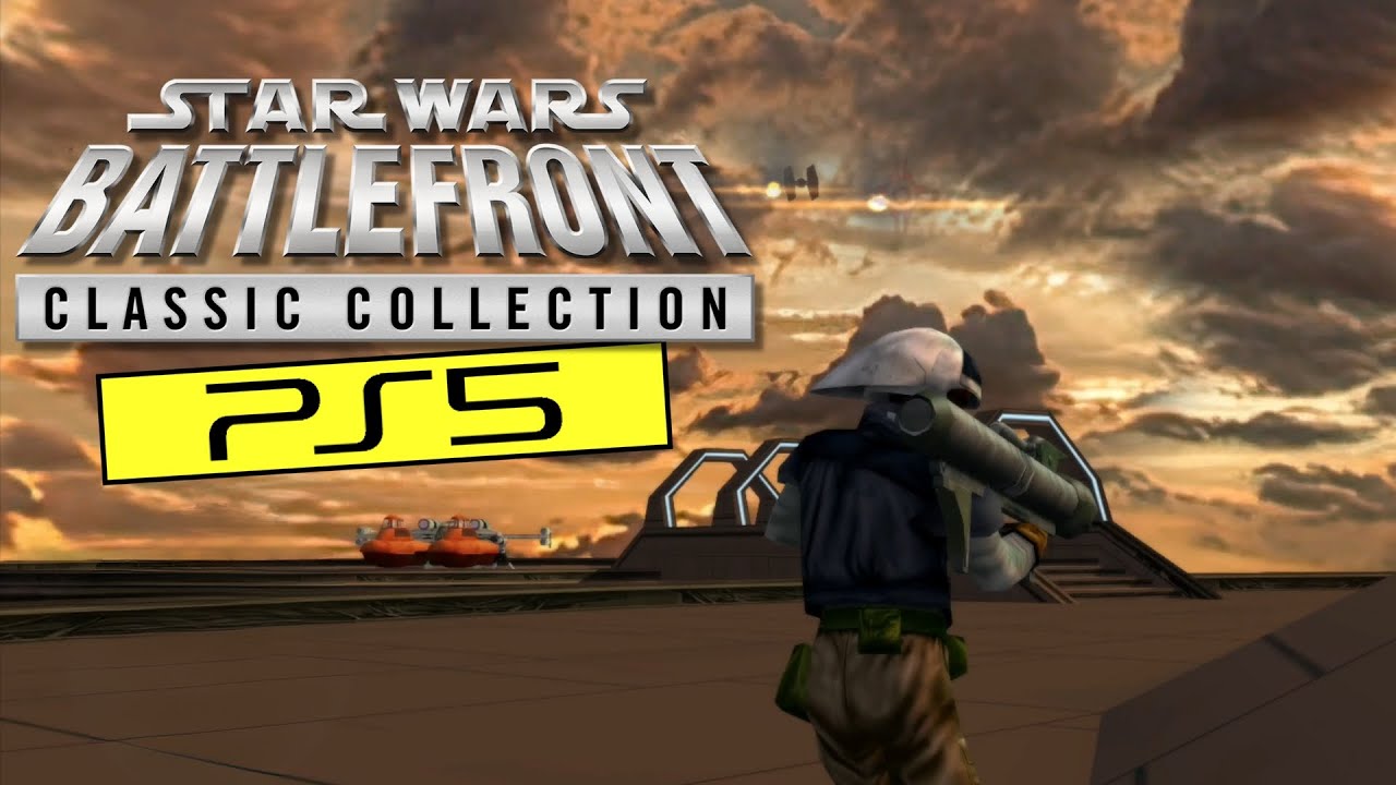Star Wars Battlefront Classic Collection PS5 4K 60 FPS Gameplay