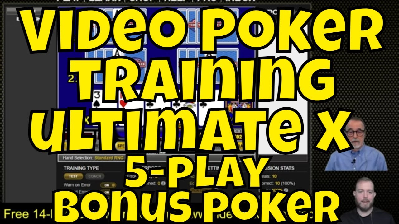 Обучение видеопокеру — Ultimate X Five-Play Bonus Poker
