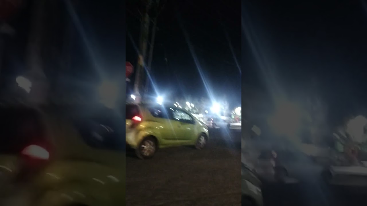 Walking alone at night