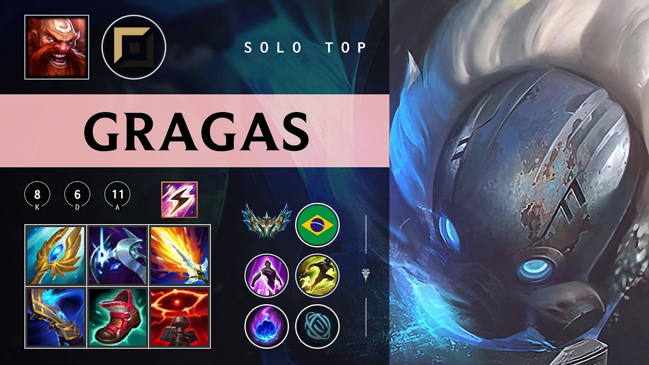 Gragas Top vs Quinn - BR Challenger Patch 26.05