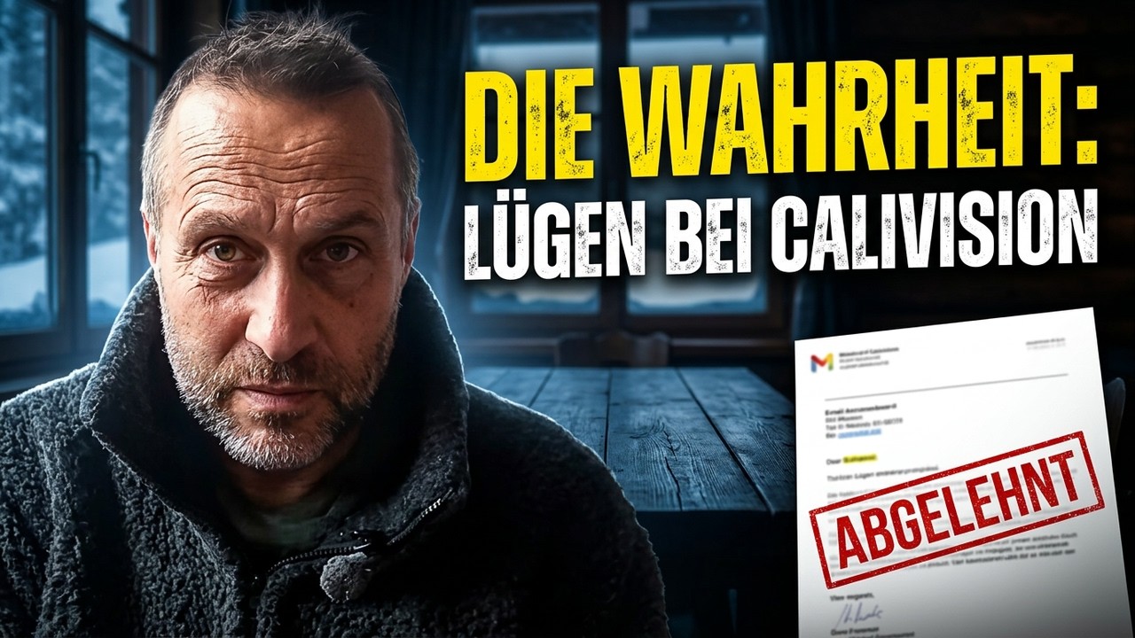 17.3.26  Calivision's Lügengebäude bricht zusammen... Wie Johannes und die Community belogen werden