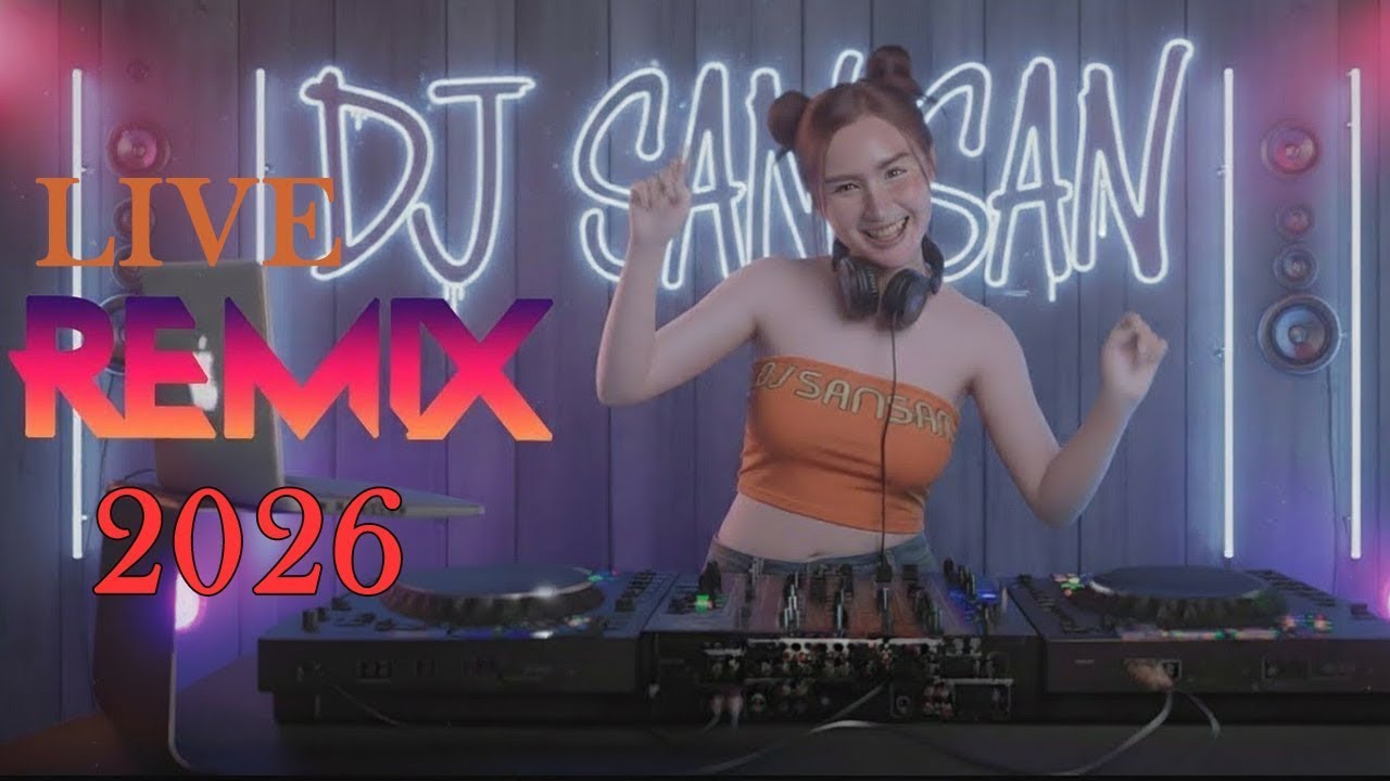 Paling Viral 2026! DJ SANSAN: Dangdut Koplo EDM Kendang Drop Part 🎉