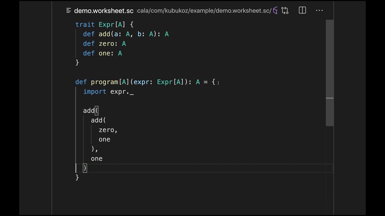 Using Tagless Final with laws - Scala tutorial