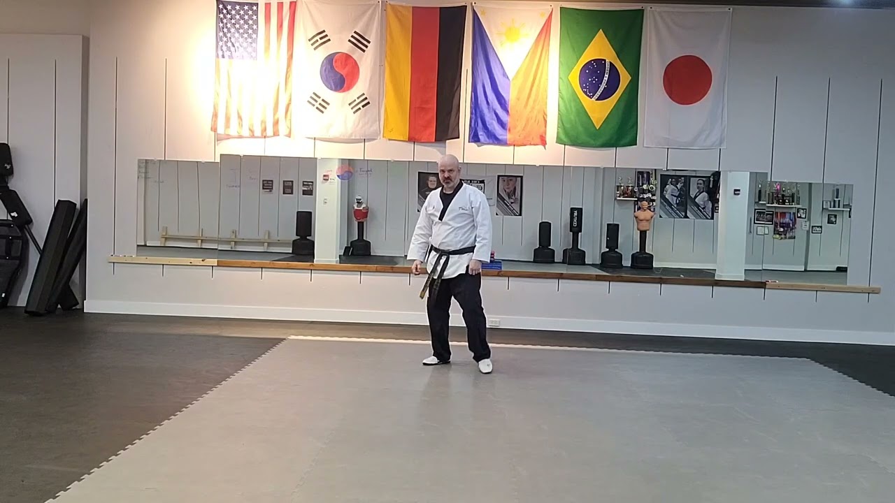 World Taekwondo Basic Form #1 Explaination of the first form at our Studio.