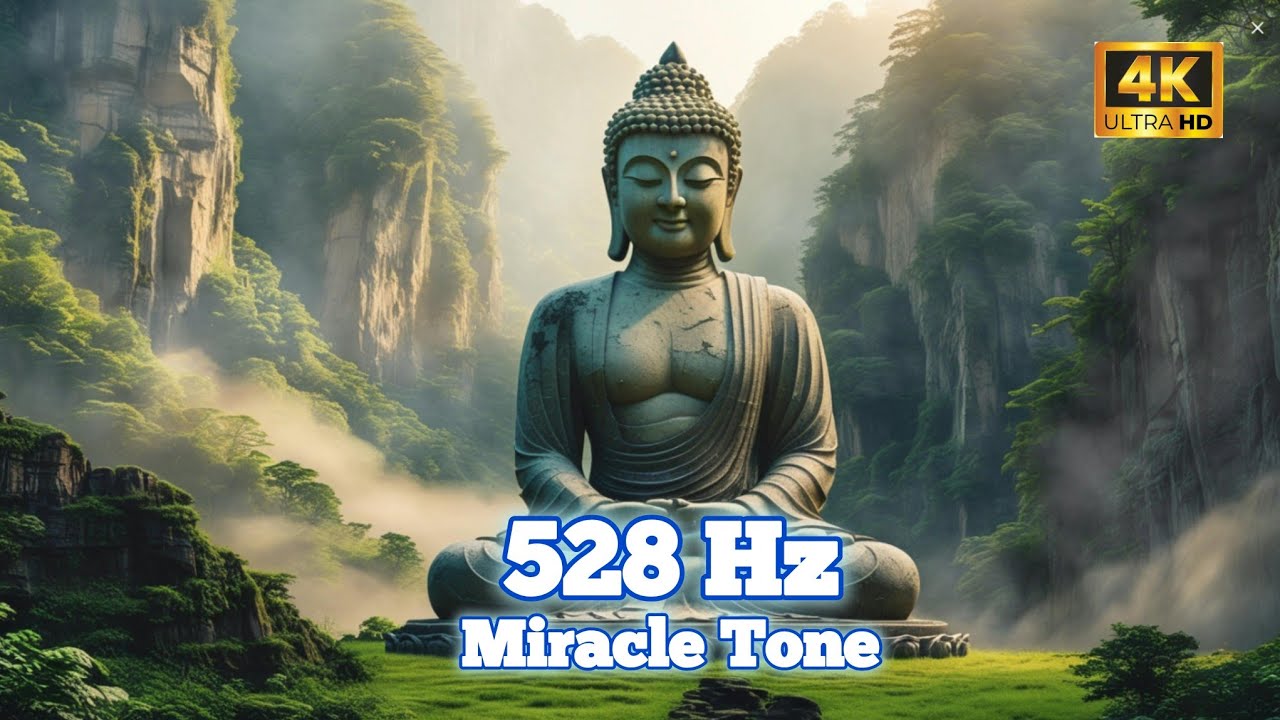 528Hz Miracle Tone - Sacred Dawn | Morning Meditation Music for Peace, Love & Energy Balance