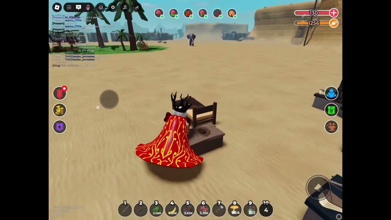 Unedited video of PvPing for over an hour (Roblox The Survival Game)