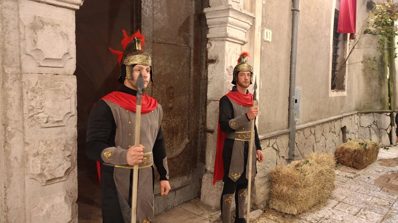Presepe vivente di san Gregorio Matese 🌲
