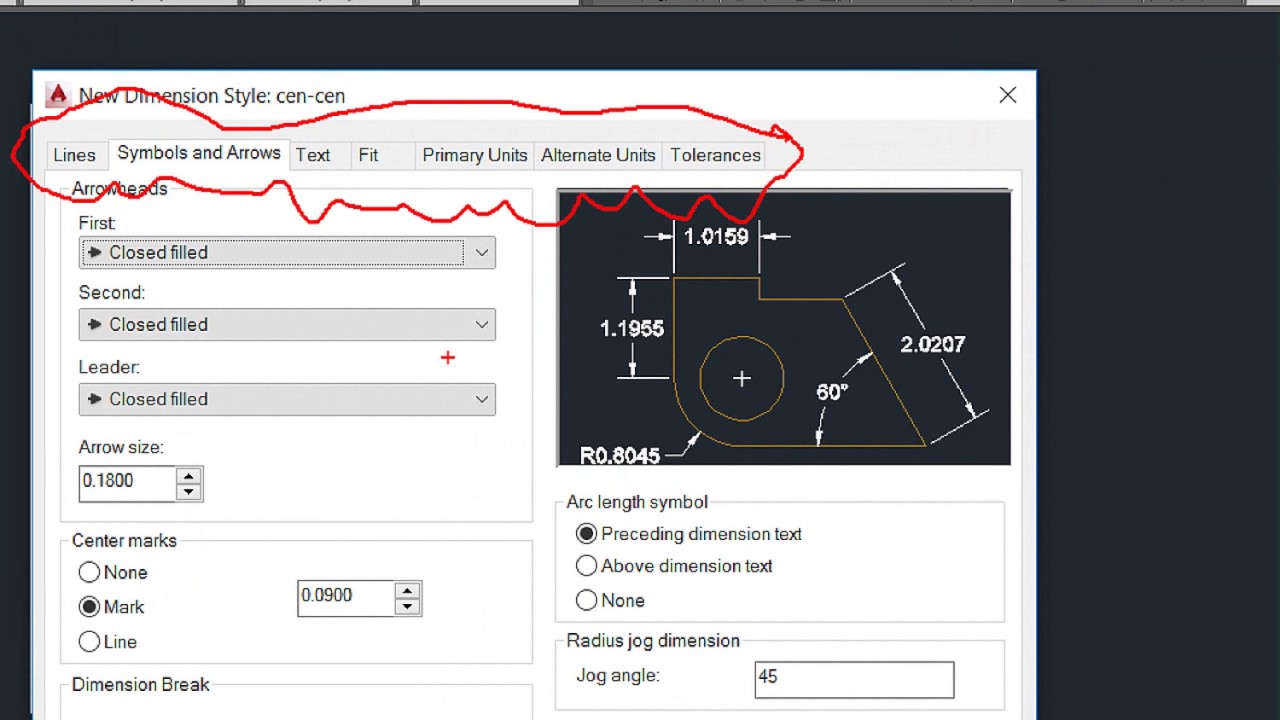 Autocad การสร้างตัวหนังสือText และการสร้างเส้นบอกระยะDimension