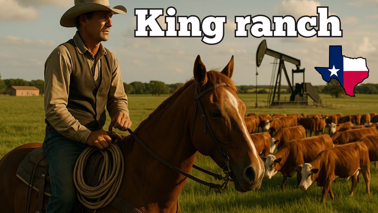 The Largest and Most Powerful Cattle ranch in America - The LEGEND of King Ranch Empire