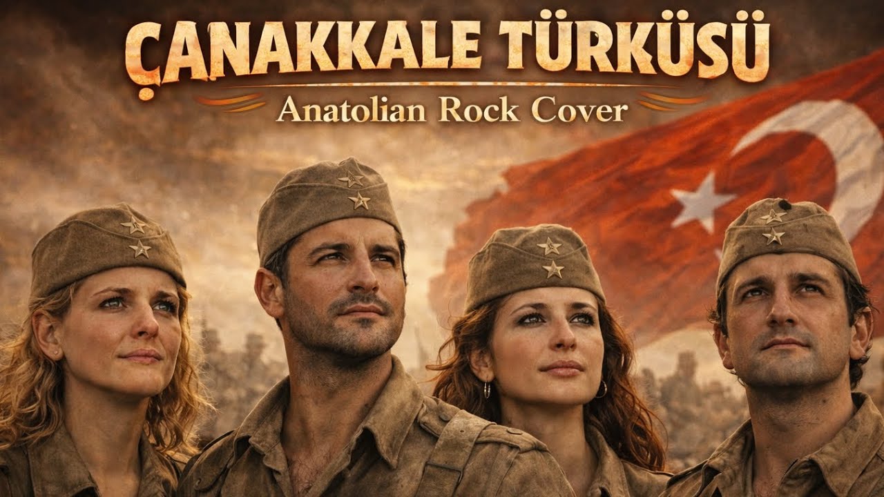 Esrikler - Çanakkale Türküsü | 70s Anatolian Rock Cover