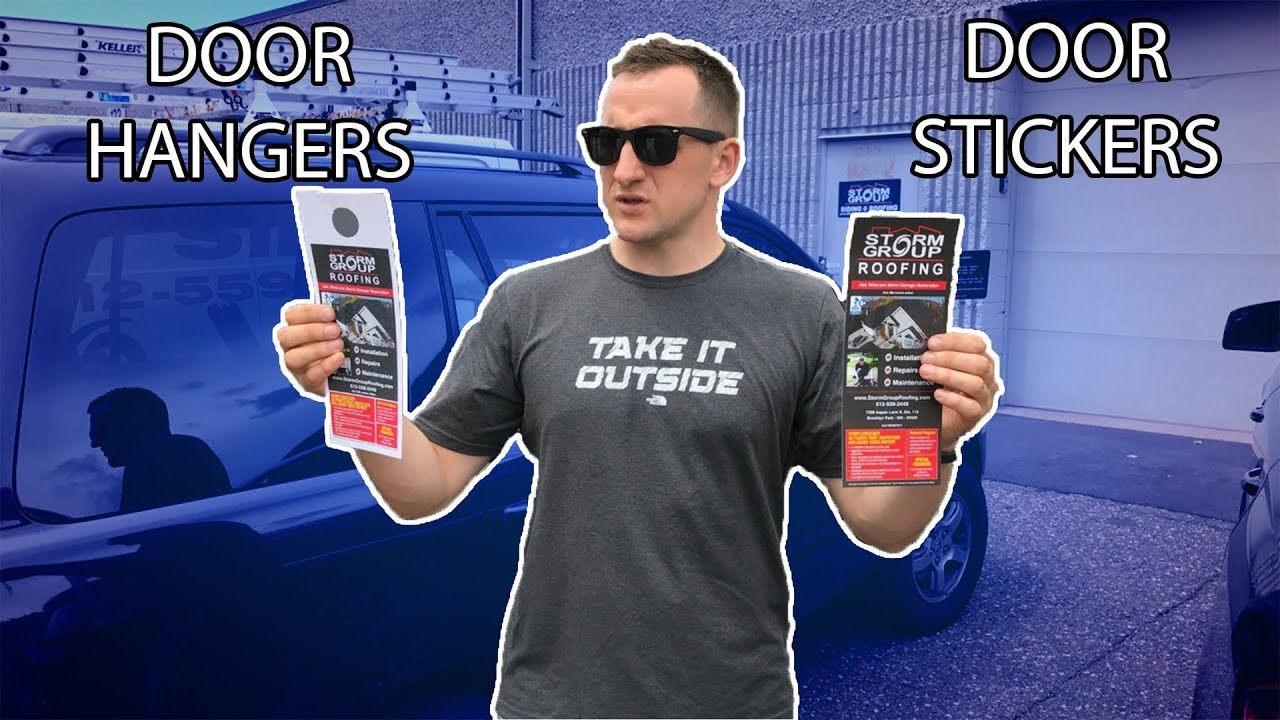 Дверные вешалки и дверные наклейки: маркетинговая разница