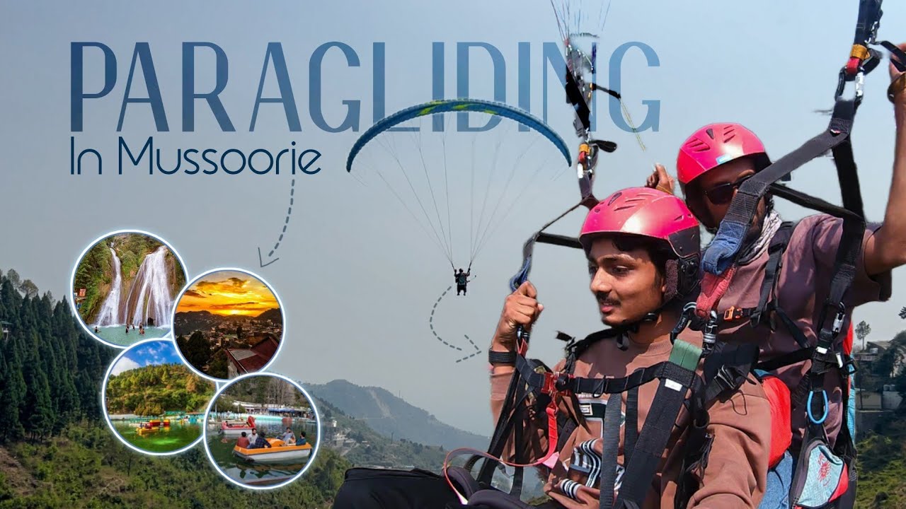 Paragliding In Mussoorie - Vlog 🪂