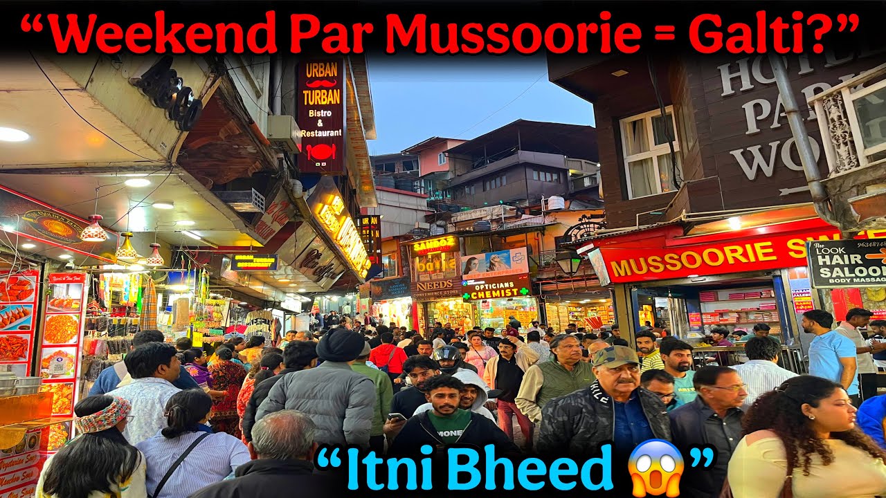 Mussoorie Mat Aao Weekend Par ❌ | Ground Reality Vlog