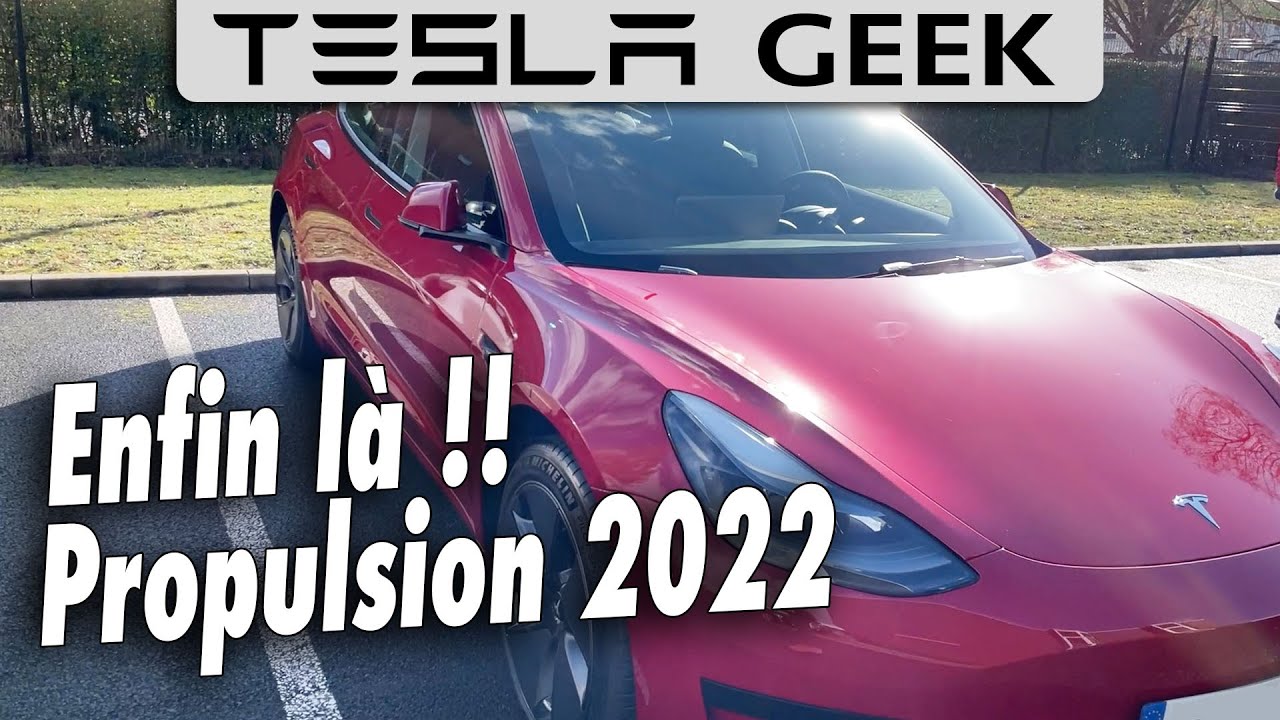Toutes les nouveautés (enfin presque!) // Livraison TESLA Model 3 Propulsion 2022, 1ère de France !