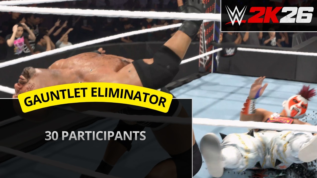 WWE 2K26 – 30-Man Gauntlet Eliminator Match (#5)