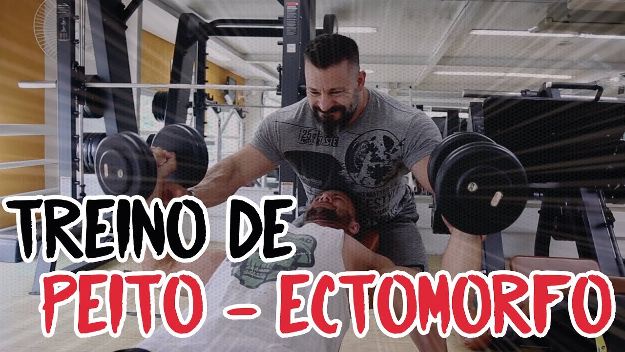 ECTOMORFO - TREINO DE PEITO #ectomorfo #treinodepeito