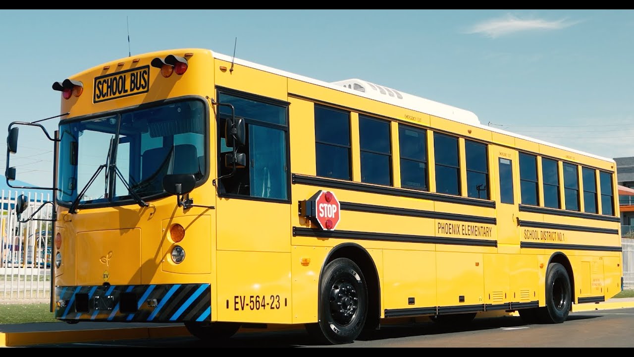 The GreenPower BEAST Arrives at Phoenix Elementary School District No. 1!