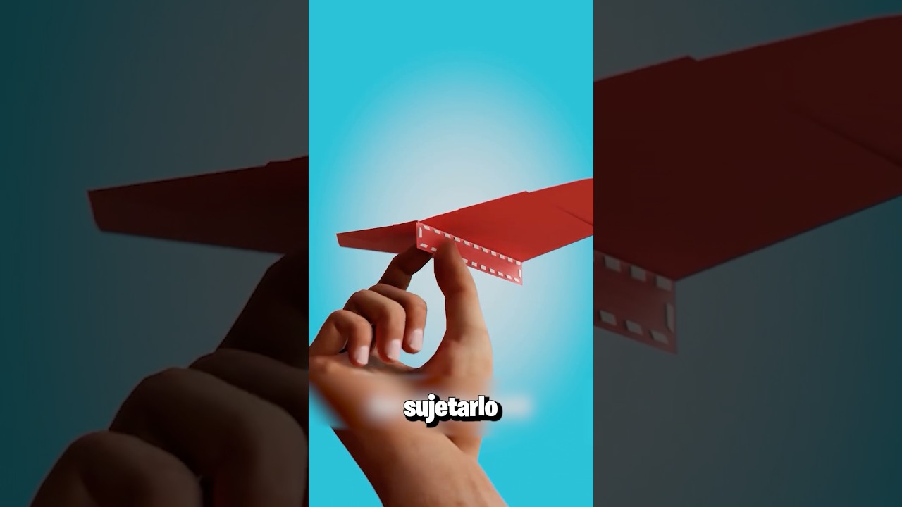 C&oacute;mo hacer un avi&oacute;n de papel￼ 😱✈️