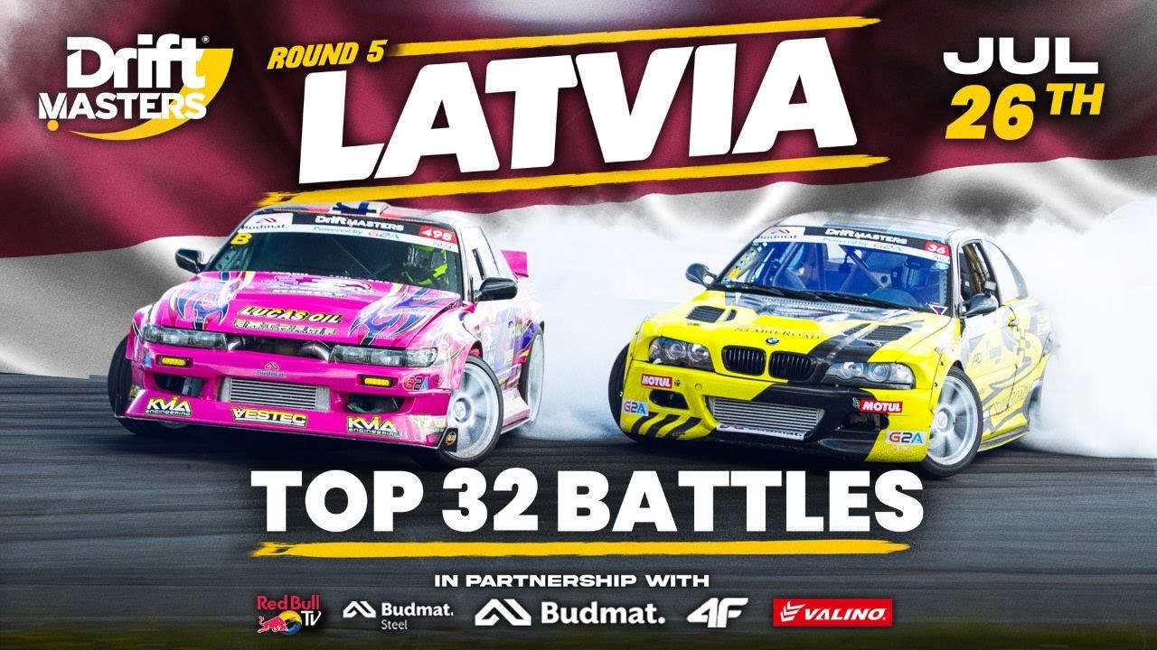 Drift Masters Round 5 2025 • Latvia • TOP 32