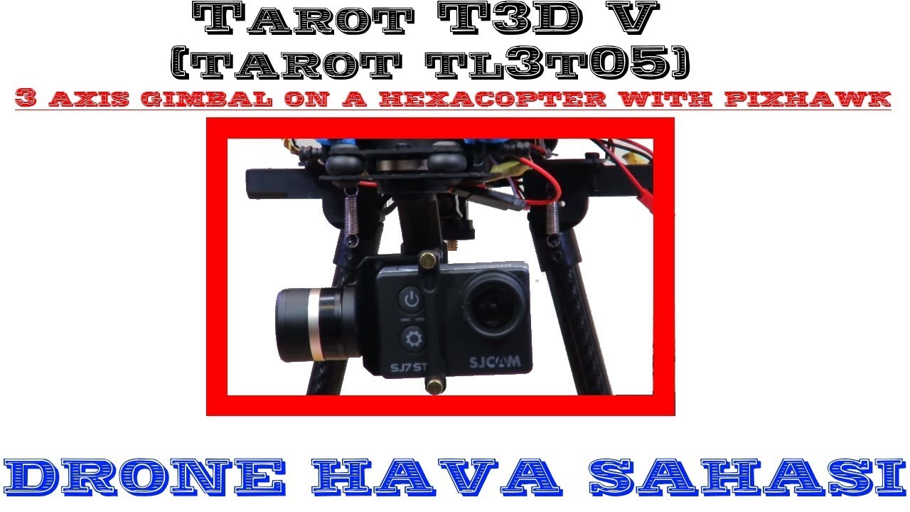 (Hekzakopter Yapımı 13)Tarot T3D V (tl3t05) - 3 axis gimbal - pixhawk sbus çıkış kurulumu