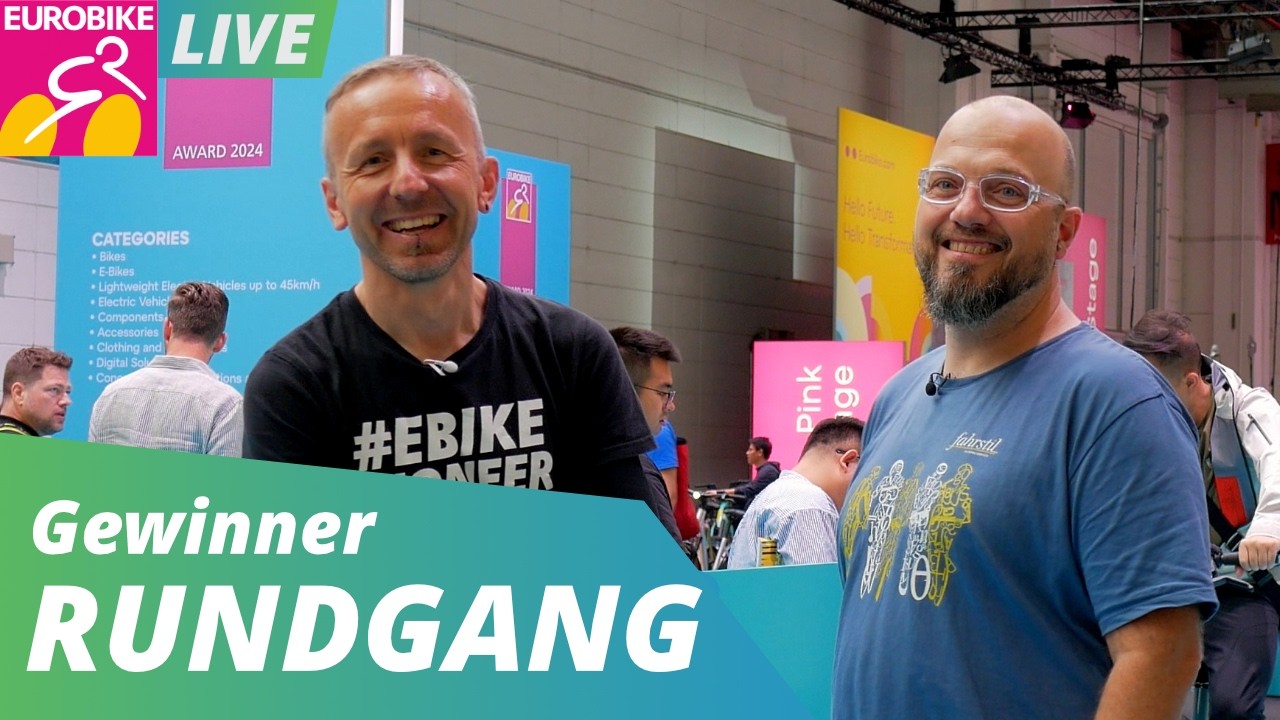 🏆 Eurobike Awards 2024 f&uuml;r Riese & M&uuml;ller, Tern, Lax, Skarper, M&ouml;ve, ...