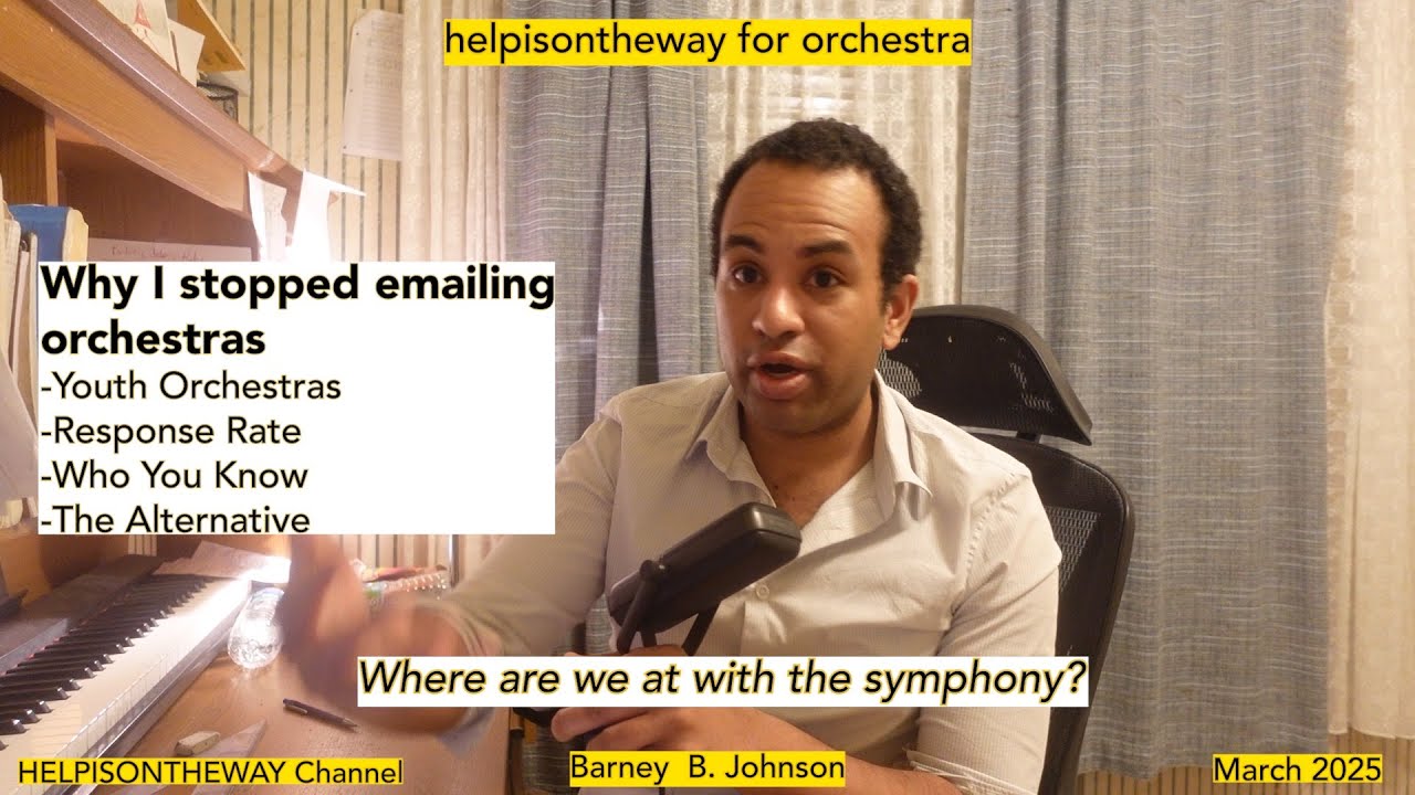Where are we at with the symphony? #symphony #orchestra #helpisontheway