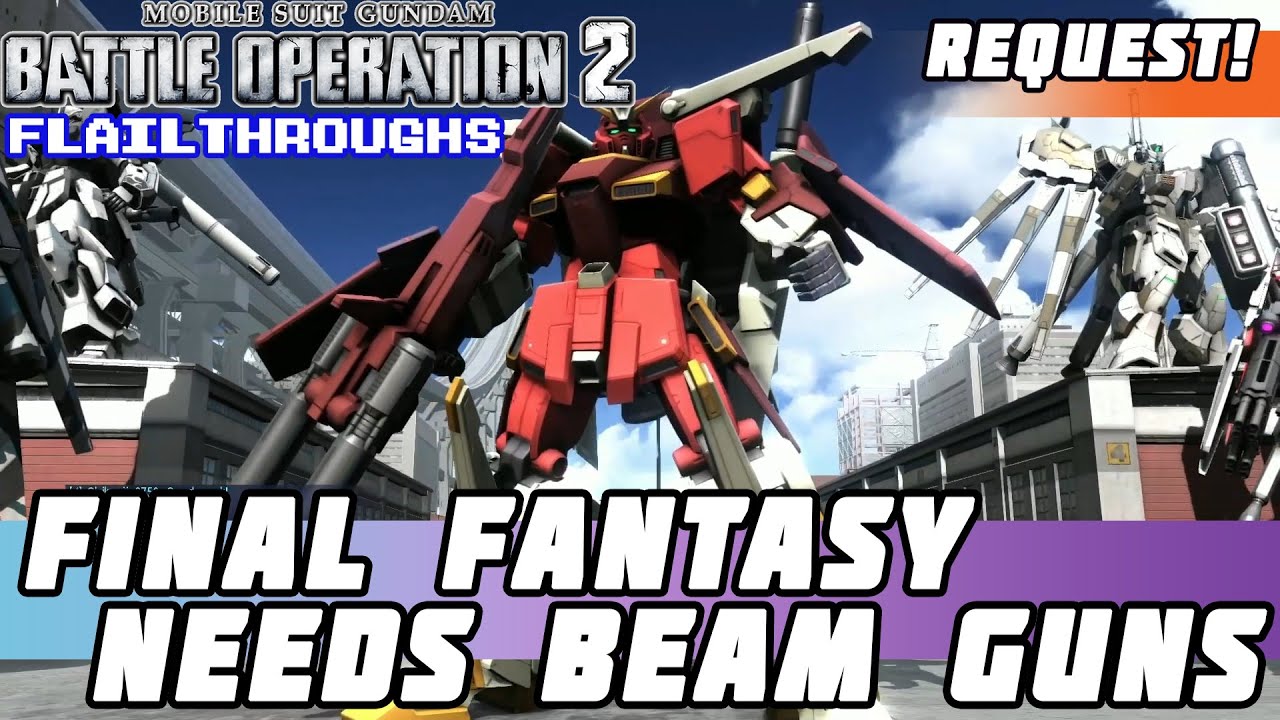 Gundam Battle Operation 2 Request: ZZ As The Onion Knight From Final Fantasy III And Dissidia