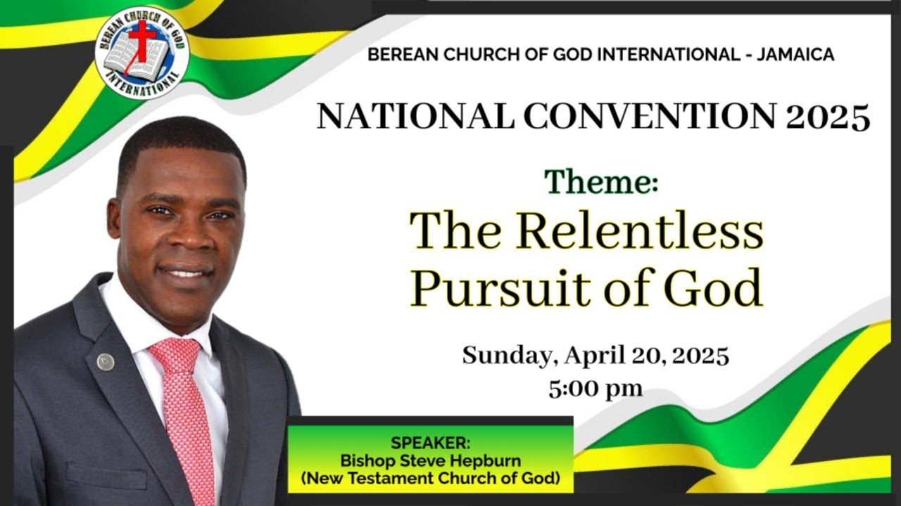 BCOGI - Jamaica National Convention 2025 - Sunday Evening Worship Service