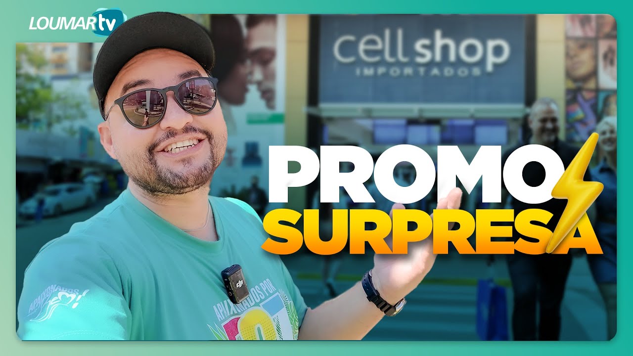 S&Aacute;BADO REL&Acirc;MPAGO NA CELLSHOP PARAGUAI: DESCONTOS INCR&Iacute;VEIS EM TECNOLOGIA!
