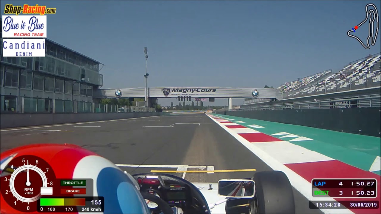 Grand Prix de France Historique 2019 - F3 Classic - Onboard Fred Rouvier - Race 2