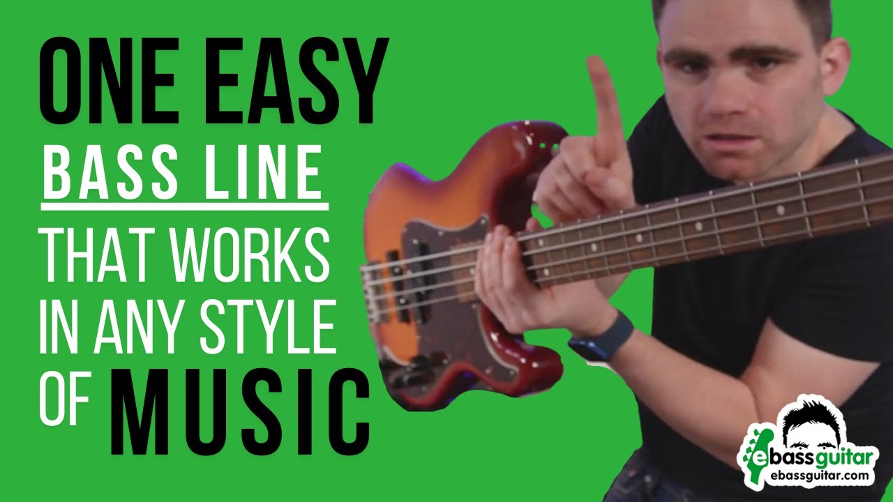 One Easy Bass Line That Works In Any Style of Music