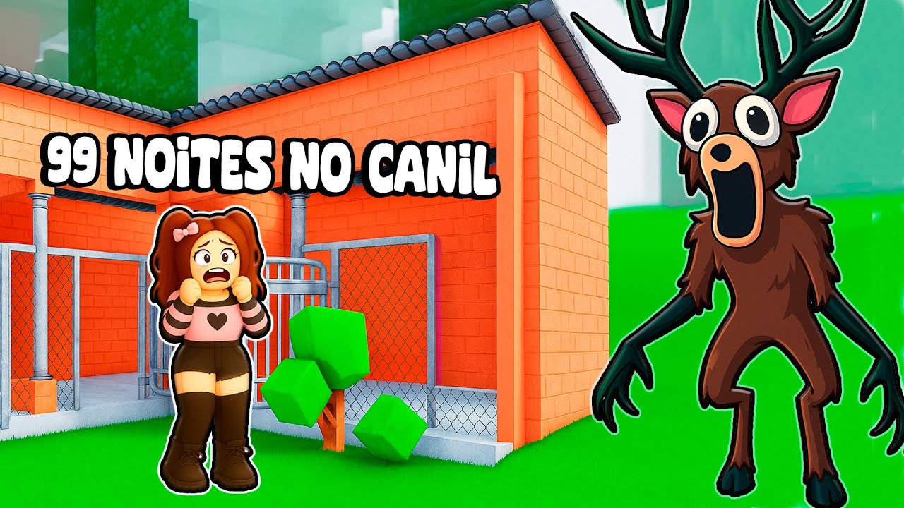 99 Nights in the Woods: Surviving in the Dog Pound | Mary Games Roblox
