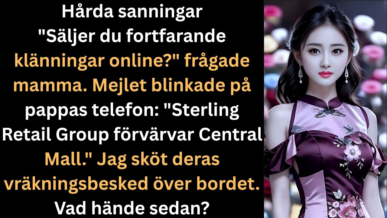 På middagen skrattade de åt min lilla butik sedan gick deras köpcentrumkontrakt ut