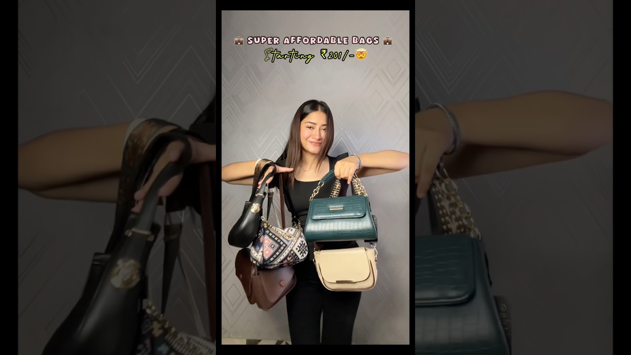 SLING BAG Haul | Starting ₹200/-🤯| #shorts #youtubeshorts #ashortaday