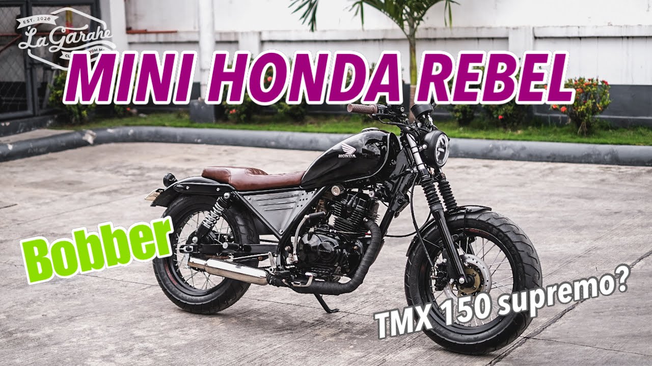 Honda Mini Rebel v2!! | Custom Honda TMX 150 supremo | La Garahe Motorcycles